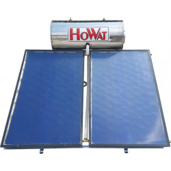 Ηλιακός Θερμοσίφωνας Howat Glass Τριπλής Ενέργειας (160 λίτρων) με επιλεκτικό συλλέκτη 3 m² Ηλιακός Θερμοσίφωνας Howat Glass Τριπλής Ενέργειας (160 λίτρων) με επιλεκτικό συλλέκτη 3 m²